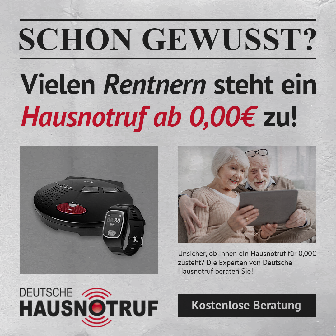 Deutsche Hausnotruf Creatives Beispiele