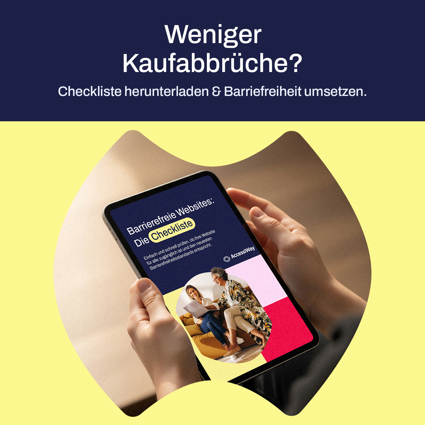 AccessiWay Use Case Creative Beispiel