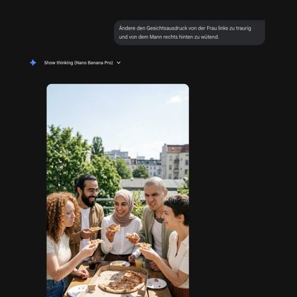 Konsistenz Nano Banana 3