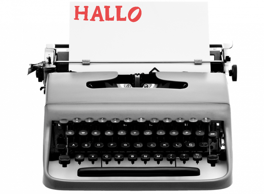 Schreibmaschine ZweiDigital Blog
